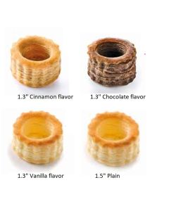 Flavored Fillable Puff Pastry Shells