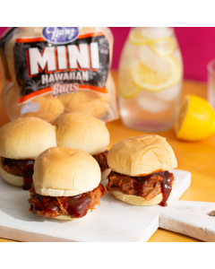 1oz. Mini Hawaiian Slider Buns Sliced