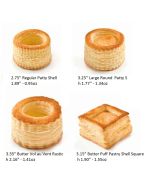  Vol au Vent and Puff Pastry Shells