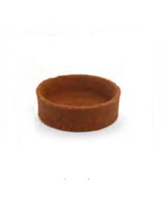 2'' Round Trendy shell chocolate (Vegan)