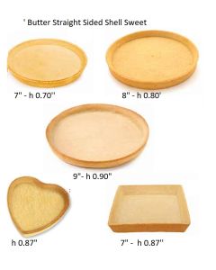 straight Sided Shortcrust Tarts With Butter
