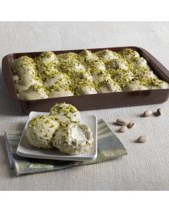 Pistachio Profiteroles