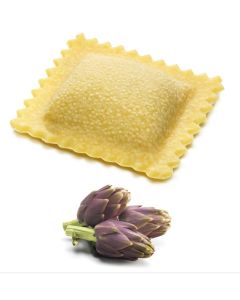 Quadroni ai Carciofi (Artichoke Ravioli)